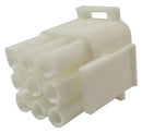 TE CONNECTIVITY - AMP 350720-1 Connector Housing, Universal MATE-N-LOK, Plug, 9 Ways, 6.35 mm, Universal MATE-N-LOK Connectors