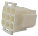 TE CONNECTIVITY - AMP 350720-1 Connector Housing, Universal MATE-N-LOK, Plug, 9 Ways, 6.35 mm, Universal MATE-N-LOK Connectors