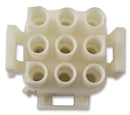 TE CONNECTIVITY - AMP 350720-1 Connector Housing, Universal MATE-N-LOK, Plug, 9 Ways, 6.35 mm, Universal MATE-N-LOK Connectors