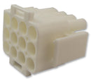 TE CONNECTIVITY - AMP 350735-1 Connector Housing, Universal MATE-N-LOK, Plug, 12 Ways, 6.35 mm, Universal MATE-N-LOK Connectors