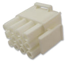 TE CONNECTIVITY - AMP 350735-1 Connector Housing, Universal MATE-N-LOK, Plug, 12 Ways, 6.35 mm, Universal MATE-N-LOK Connectors