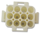 TE CONNECTIVITY - AMP 350735-1 Connector Housing, Universal MATE-N-LOK, Plug, 12 Ways, 6.35 mm, Universal MATE-N-LOK Connectors