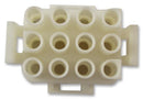 TE CONNECTIVITY - AMP 350735-1 Connector Housing, Universal MATE-N-LOK, Plug, 12 Ways, 6.35 mm, Universal MATE-N-LOK Connectors