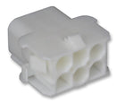 TE CONNECTIVITY - AMP 350781-1 Connector Housing, Universal MATE-N-LOK, Receptacle, 6 Ways, 6.35 mm