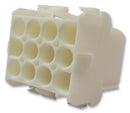 TE CONNECTIVITY - AMP 350783-1 Connector Housing, Universal MATE-N-LOK, Receptacle, 12 Ways, 6.35 mm