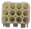 TE CONNECTIVITY - AMP 350783-1 Connector Housing, Universal MATE-N-LOK, Receptacle, 12 Ways, 6.35 mm
