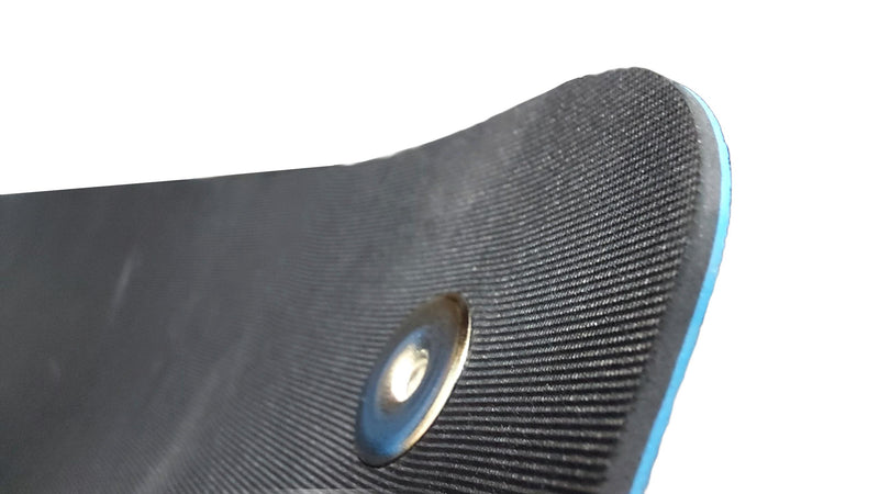 MULTICOMP PRO MP013806 ESD Dissipative Mat, 2 10mm Snap Studs, Rubber, Blue, 1.2m L x 600mm W