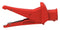 CAL TEST ELECTRONICS CT4501-2 ALLIGATOR CLIP, RED, 20A, 1.2"