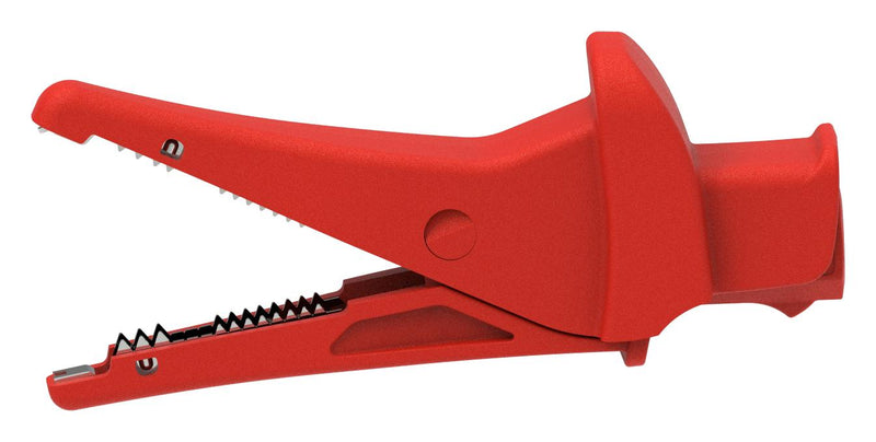 CAL TEST ELECTRONICS CT4501-2 ALLIGATOR CLIP, RED, 20A, 1.2"