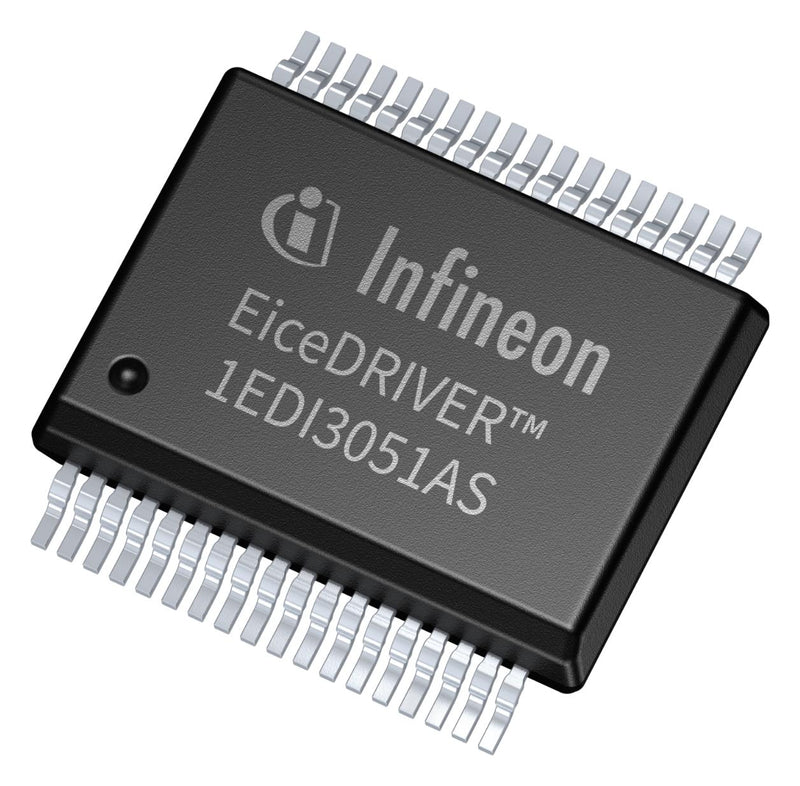 INFINEON 1EDI3051ASXUMA1 Gate Driver, EiceDRIVER, 1 Channels, Isolated, High Side, IGBT, SiC MOSFET, 36 Pins, SOIC 1EDI3051AS, SP005423684