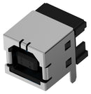 AMP - TE CONNECTIVITY 292317-4 USB Connector, USB Type B, USB 2.0, Receptacle, 4 Ways, Through Hole Mount, Right Angle
