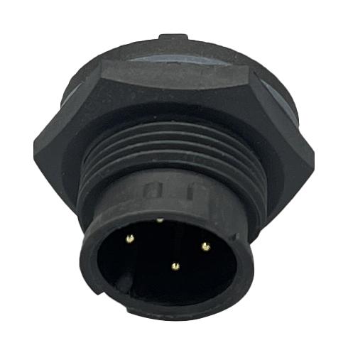 NORCOMP 870-04B-113R001 Circular Connector, Circular Connector, Cavalier Series, Panel Mount Plug, 4 Contacts, PCB Pin