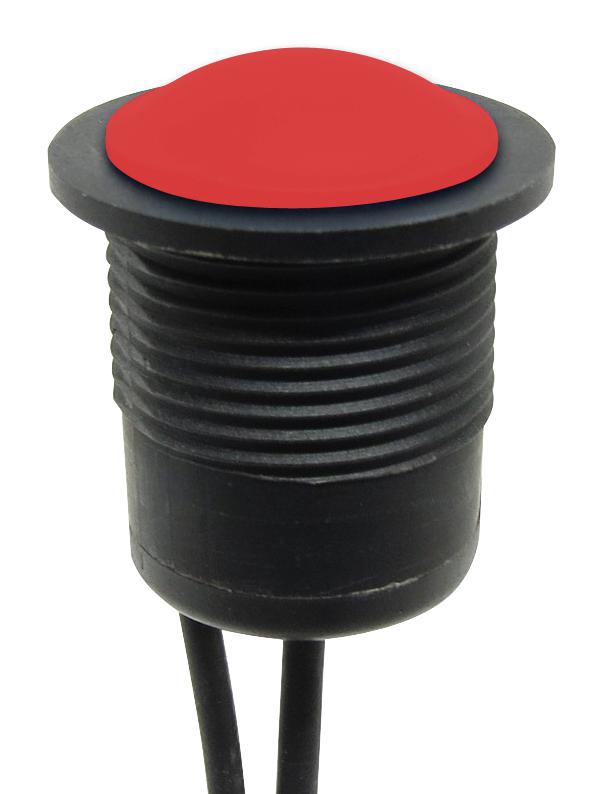 MULTICOMP PRO MPMD16-P2103T-L001 Industrial Pushbutton Switch, MP Pushbutton Switches Round-Domed, 16 mm, SPST-NO, Off-(On)