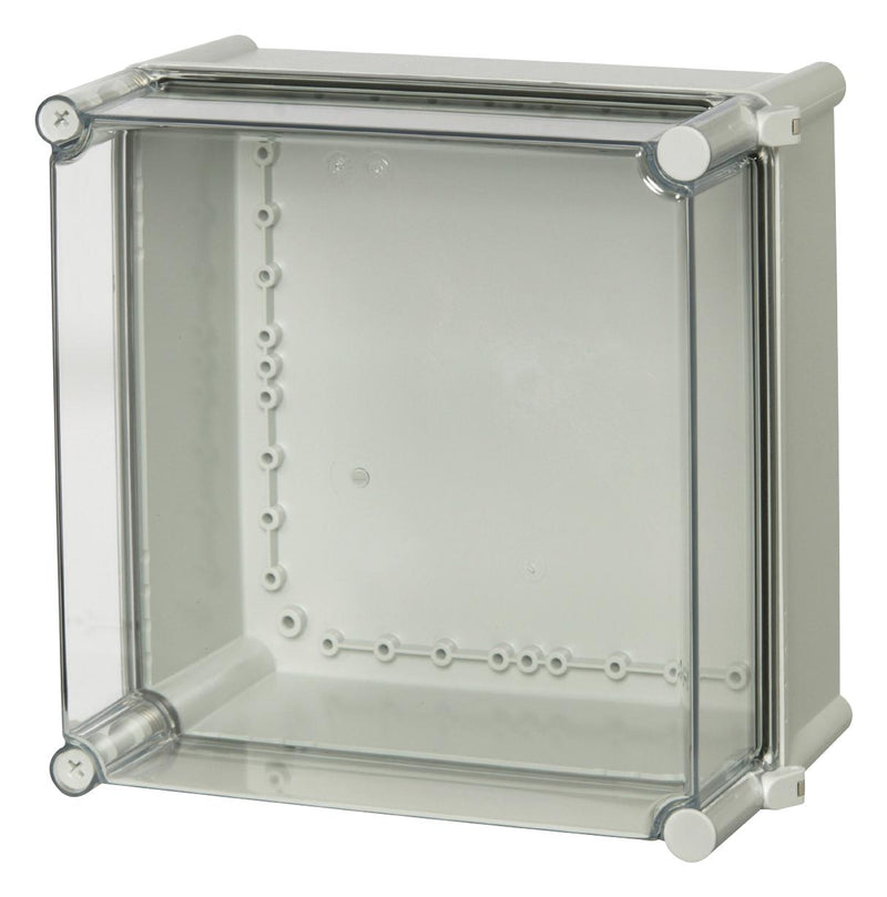 FIBOX PC 2828 18 T-2FSH ENCL. Plastic Enclosure, Multipurpose, Polycarbonate, 280 mm, 280 mm, 180 mm, IK08, IP65