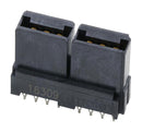 MOLEX 46112-0401 Rectangular Power Connector, 4 Contacts, LPH 46112 Series, PCB Mount, Press Fit, 12 mm