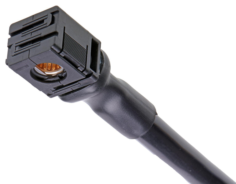 MOLEX 224415-1116 Off-the-Shelf (OTS) Cable, SW1 11mm Receptacle to SW1 11mm Receptacle, 1m Length, Black