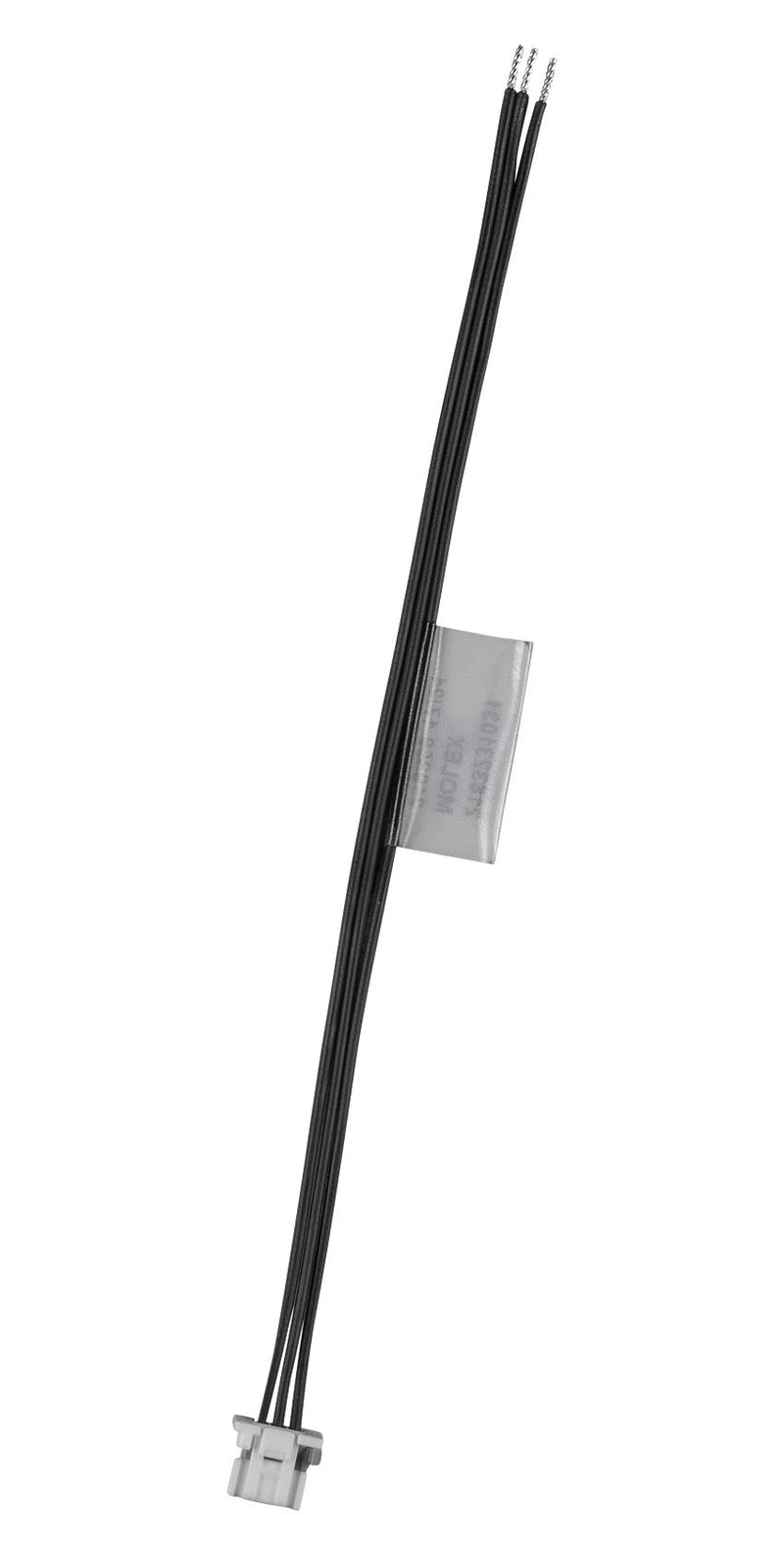 MOLEX 218323-1033 Cable Assembly, DuraClik ISL Receptacle to Free End, 3 Ways, 2 mm, 1 Row, 600 mm, 23.6 "