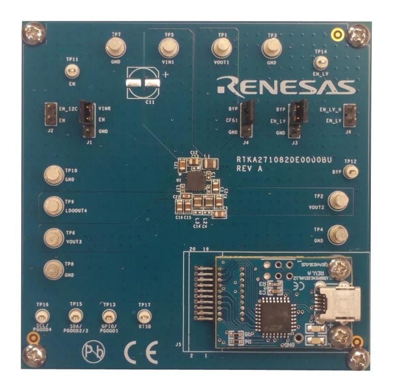 RENESAS RTKA271082DE0000BU Evaluation Board, RAA271082A4HNP