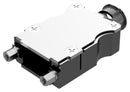POSITRONIC D9000APNT20/AA D SUB BACKSHELL, 180DEG, SIZE DE, ALUM