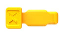 KNIPEX 00 61 10 CY Colour Code Clip, 21 mm X 9 mm X 8 mm, Yellow, 10 Pieces