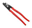 KNIPEX 95 18 225 SB Cable Shear, Burnished, 23mm Cutting Capacity, 225mm Length, Insulated with Multi-Component Grips