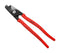KNIPEX 95 18 225 SB Cable Shear, Burnished, 23mm Cutting Capacity, 225mm Length, Insulated with Multi-Component Grips