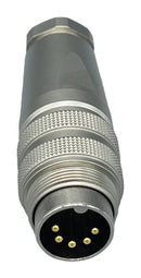 NORCOMP 878-006-103RKT1 CIRCULAR CONNECTOR, PLUG, 6POS, SOLDER