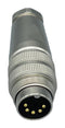 NORCOMP 878-05A-103RKT1 CIRCULAR CONNECTOR, PLUG, 5POS, SOLDER