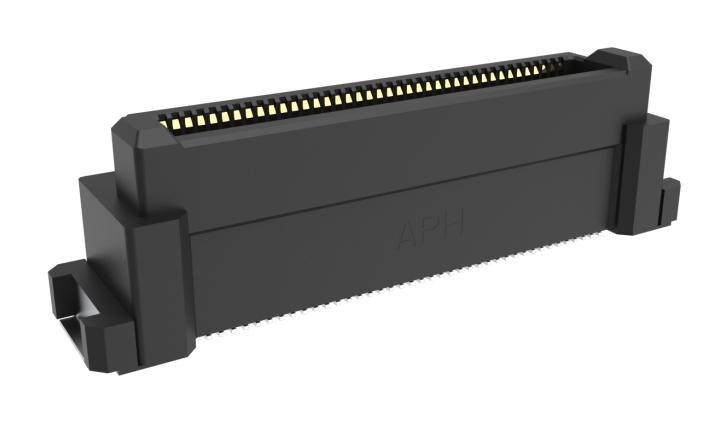 AMPHENOL COMMUNICATIONS SOLUTIONS 10163418-0823002LF Mezzanine Connector, Header, 0.5 mm, 2 Rows, 80 Contacts, Surface Mount Straight, Copper Alloy