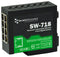 BRAINBOXES SW-718 Switch, Hardened, 8 Ports, Industrial, Gigabit Ethernet, DIN Rail, RJ45 x 8, 10Mbps, 100Mbps, 1Gbps GTIN UPC EAN: 0837324005110