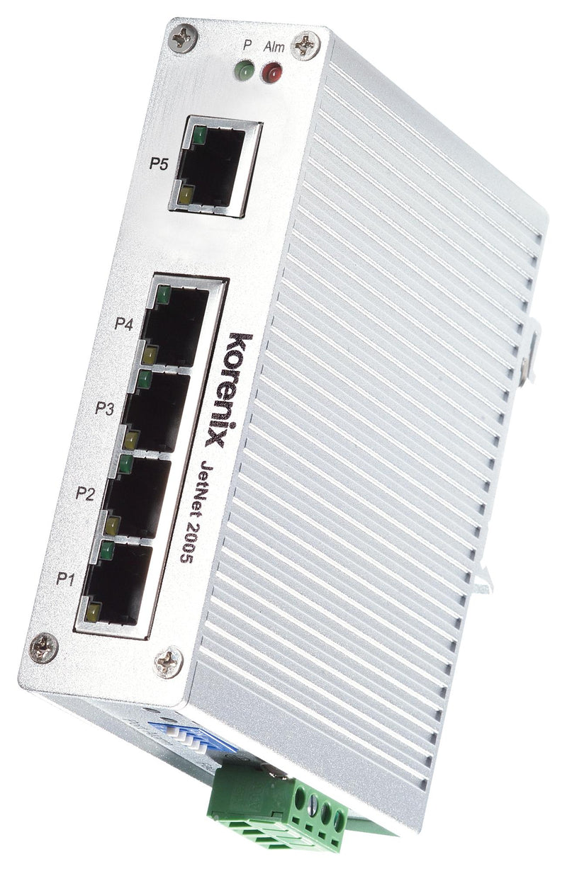 KORENIX JETNET 2005 ETHERNET SWITCH, INDUS, RJ45 X 5