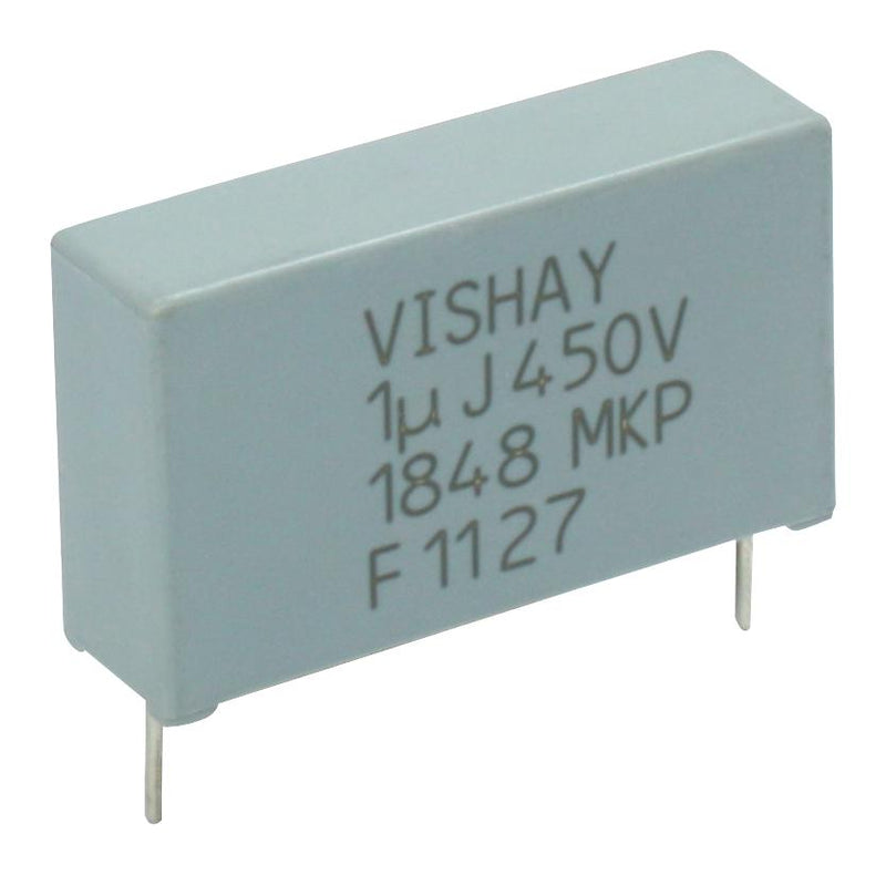 Vishay MKP1848C55090JK2 MKP1848C55090JK2 Power Film Capacitor Metallized PP Radial Box - 2 Pin 5 &Acirc;&micro;F &plusmn; 5% DC Link Through Hole