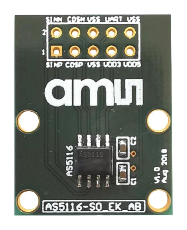 AMS OSRAM GROUP AS5116-SO_EK_AB Adapter Board Kit, AS5116, Magnetic Position Sensor