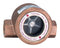 DWYER SFI-300-1-1/2 Sight Flow Indicator, Double Window, Impeller, 125 psi, 1-1/2", Bronze, SFI-300 Series