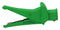 CAL TEST ELECTRONICS CT4501-5 ALLIGATOR CLIP, GREEN, 20A, 1.2"