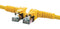HARTING 09488585745030 Ethernet Cable, VarioBoot, Cat6a, RJ45 Plug to RJ45 Plug, UTP (Unshielded Twisted Pair), Yellow