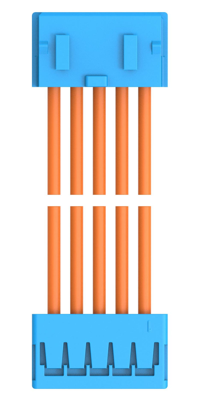 TE CONNECTIVITY 2405869-5 Cable Assembly, CN1 Connector to CN2 Connector, 5 Ways, 2 mm, 1 Row, 300 mm, 11.8 "