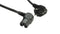 MULTICOMP PRO GW-151847 Mains Power Cord, 10/16A, 90&deg; CEE 7/7 Plug to 90&deg; IEC 60320-1 C15, 1 m, 250 V, Black