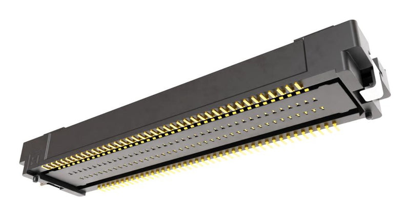 HARWIN F30-20008045R Mezzanine Connector, Plug, 0.8 mm, 2 Rows, 80 Contacts, Surface Mount Straight, Phosphor Bronze