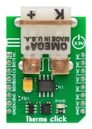 MIKROELEKTRONIKA MIKROE-5767 Add-On Board, THERMO Click, MAX31855K, Thermocouple-To-Digital Converter, SPI, 3.3V in