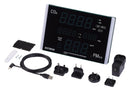 EXTECH INSTRUMENTS IAQ320 Air Quality Meter, -10 &deg;C, 60 &deg;C, 0.1% to 99.9%, 0ppm to 9999ppm