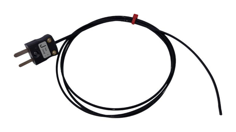 LABFACILITY ZX-J-2-C7-MP-I Thermocouple, IEC, J, -75 &deg;C, 260 &deg;C, 6.6 ft, 2 m XF-2240-FAR