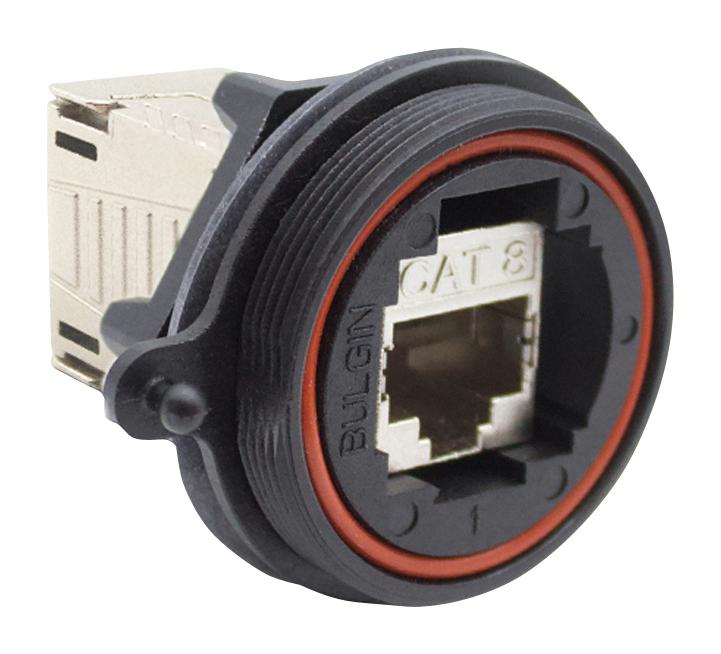 BULGIN LIMITED PX0855/KS. KEYSTONE CONN, RJ45 JACK, FRONT PANEL