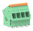 MOLEX 224930-0004 Wire-To-Board Terminal Block, 10 mm, 4 Ways, 18 AWG, 4 AWG, 5.89 mm&sup2;, Push In Lock