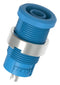 MULTICOMP PRO 76-1508 Banana Test Connector, Jack, Panel Mount, 25 A, 1 kV, Nickel Plated Contacts, Blue GTIN UPC EAN: 3760122595408