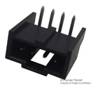MOLEX 90136-2204 Pin Header, Wire-to-Board, 2.54 mm, 1 Rows, 4 Contacts, Through Hole Right Angle, C-Grid III 90136