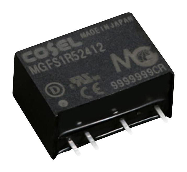 COSEL MGFS1R5243R3 Isolated Through Hole DC/DC Converter, ITE, SIP, 4:1, 1.32 W, 1 Output, 3.3 V