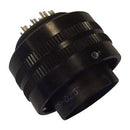 AMPHENOL INDUSTRIAL AIB6LA24-67PC Circular Connector, AIB Series, MIL-DTL-5015 Series, Straight Plug, 19 Contacts, Crimp Pin