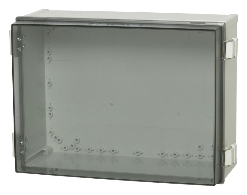 FIBOX CAB PC 405020 T CABINET Plastic Enclosure, Latch On Short Side, Multipurpose, Polycarbonate, 400 mm, 500 mm, 200 mm, IP65