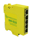 Brainboxes SW-515 SW-515 Switch 5 Ports Industrial Unmanaged Gigabit Ethernet DIN Rail RJ45 x